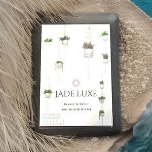Jade Luxe NIB Macrame Plant hanger 7 PCs bohemian beaded W/Lg Hooks 36-66” Long